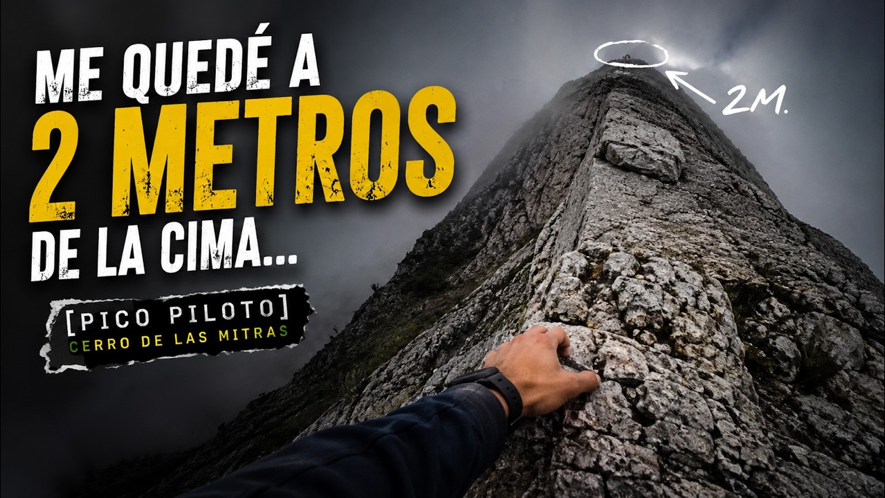 Aventura Extrema: Ascenso al Pico Piloto en el Cerro de las Mitras | Enfrentando Miedos