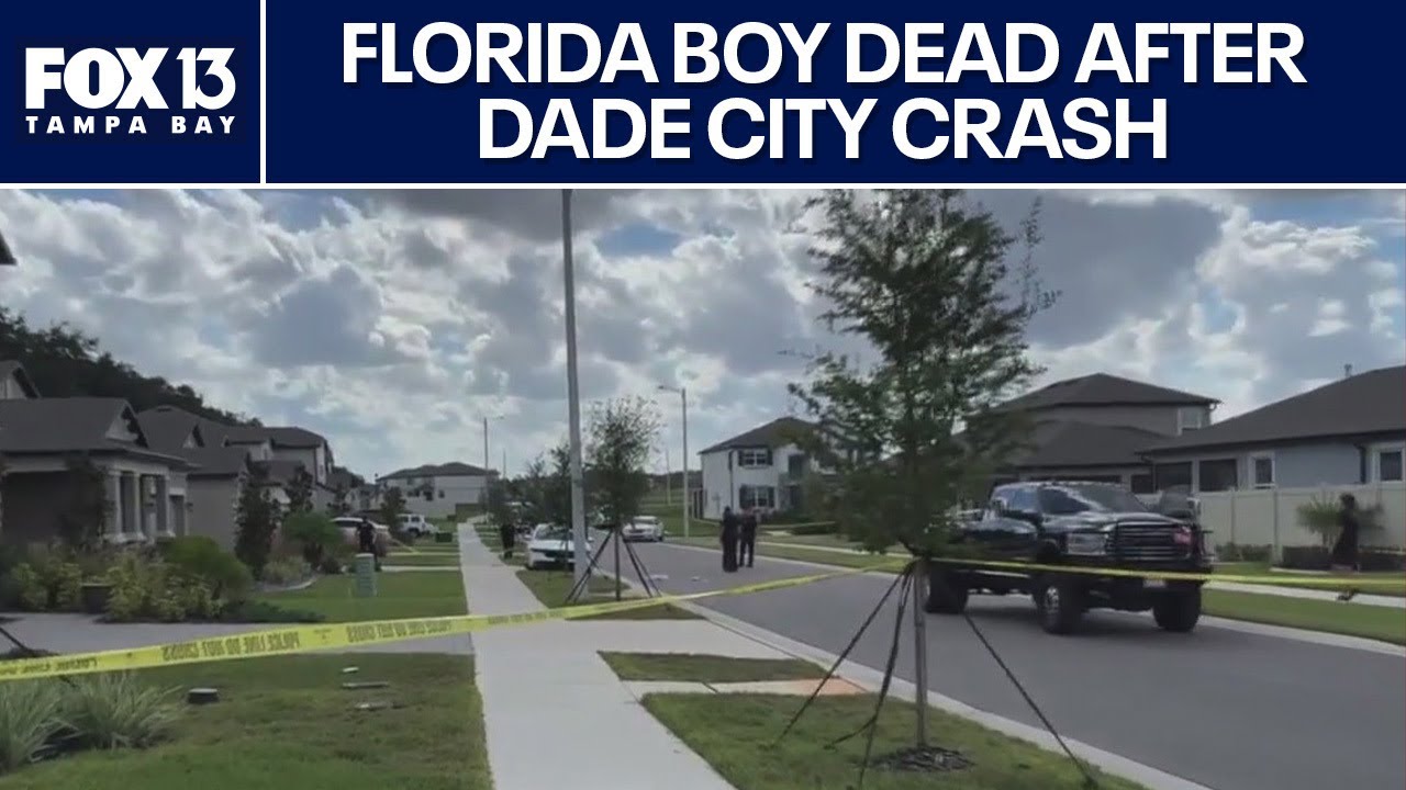 Florida boy killed after running into path of truck in neighborhood