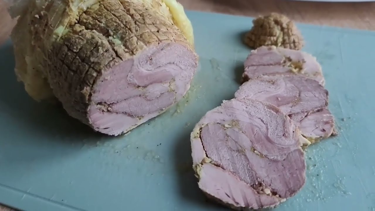 Gaļas rulete. Мясной рулет.