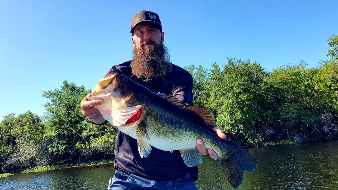 The Hunt for Lunker Bass in Jurassic Park!