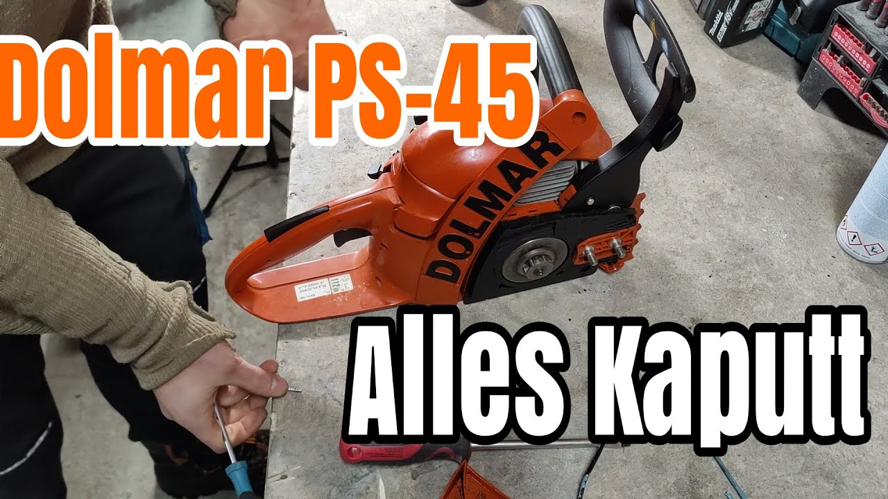 DOLMAR PS-45 zickt, wir sehen nach - HBNB-Motorsägen