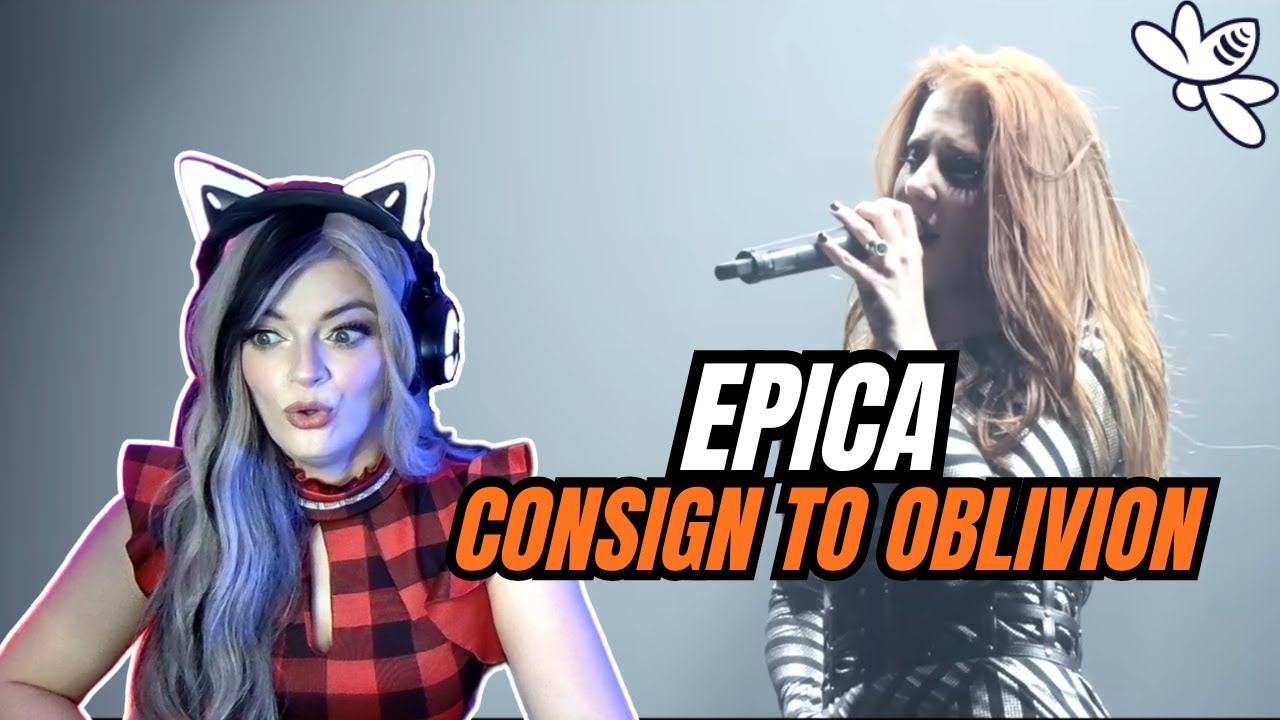 Реакция на EPICA - Consign To Oblivion - Live at the Zenith (ОФИЦИАЛЬНОЕ ВИДЕО) | Реакция девушки