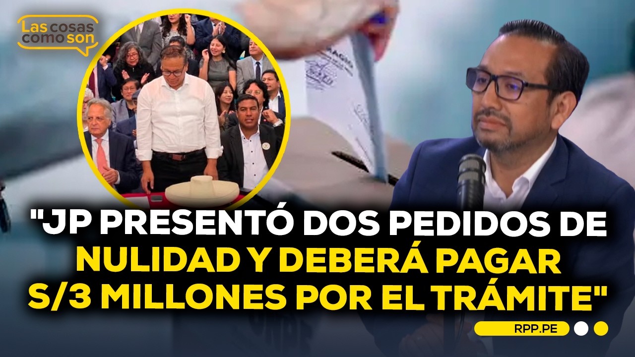 Fuerza Popular afirma que Juntos por el Per&uacute; busca anular 2,300 actas electorales #LASCOSASRPP