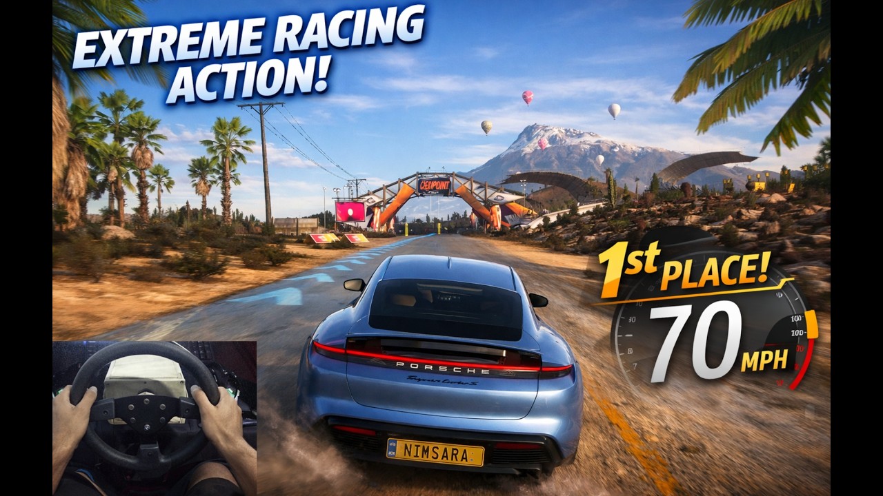 FORZA HORIZON 5|ARDUINO GAMING WHEEL#arduino #gamingwheel