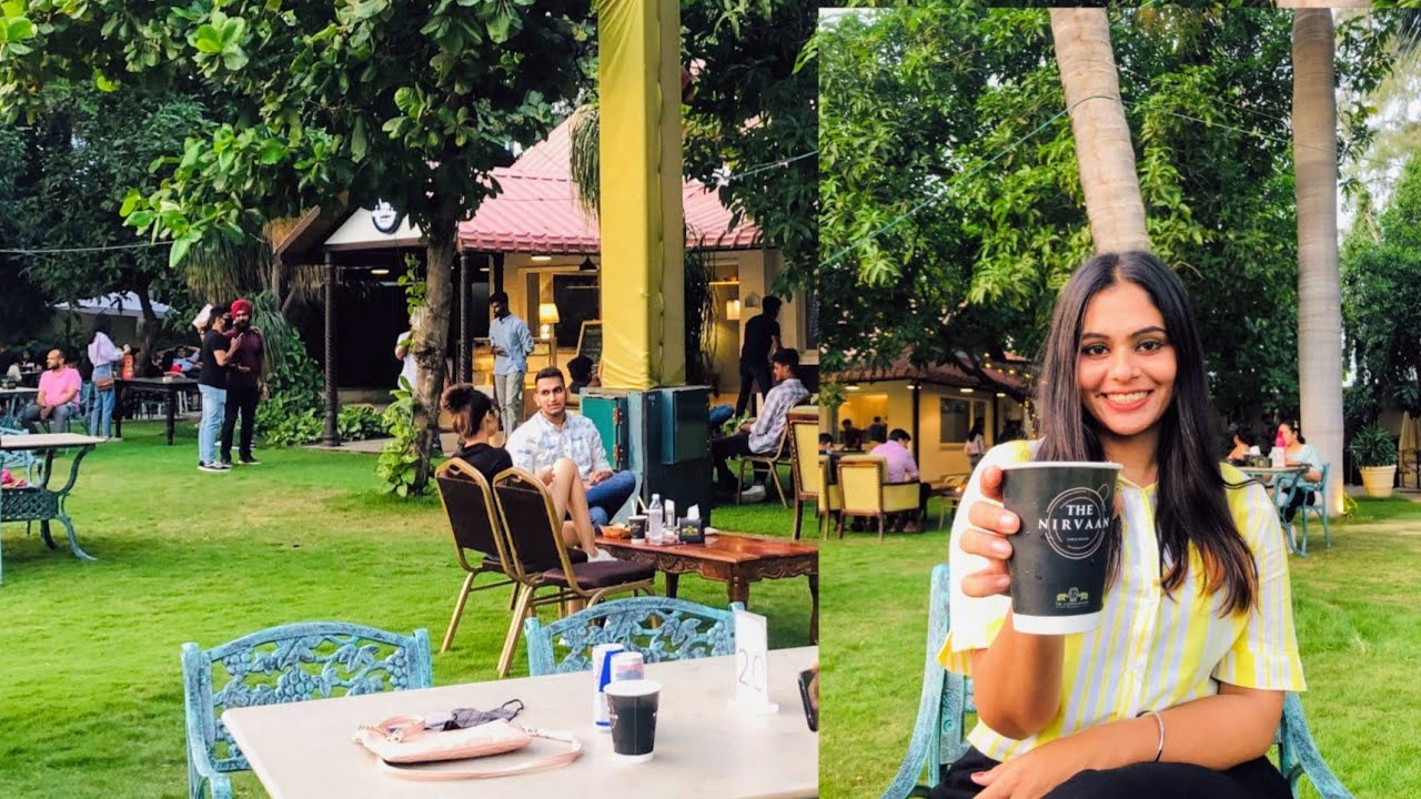 The Nirvaan Cafe & Lounge, Vadodara || Laxminarayan club and resort || Cafes to visit near Atladara