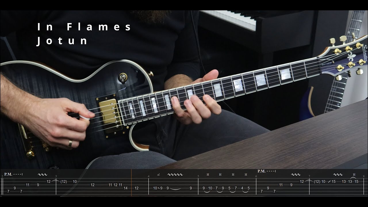 In Flames - Jotun  Guitar Cover ( With Tabs )