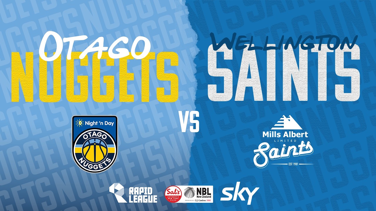 Otago Nuggets v Wellington Saints | Full Basketball Game&nbsp;| @SalsNBL 2026