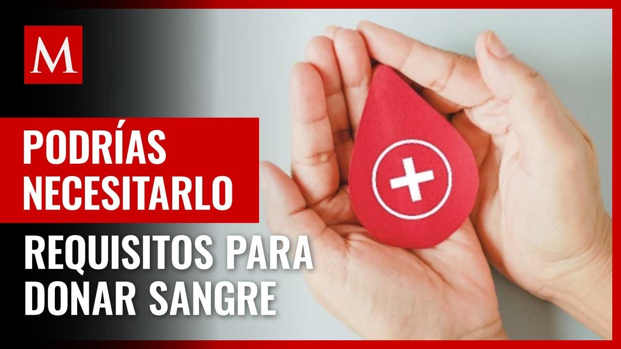 Día Mundial del Donante de Sangre; estos son los requisitos para donar sangre