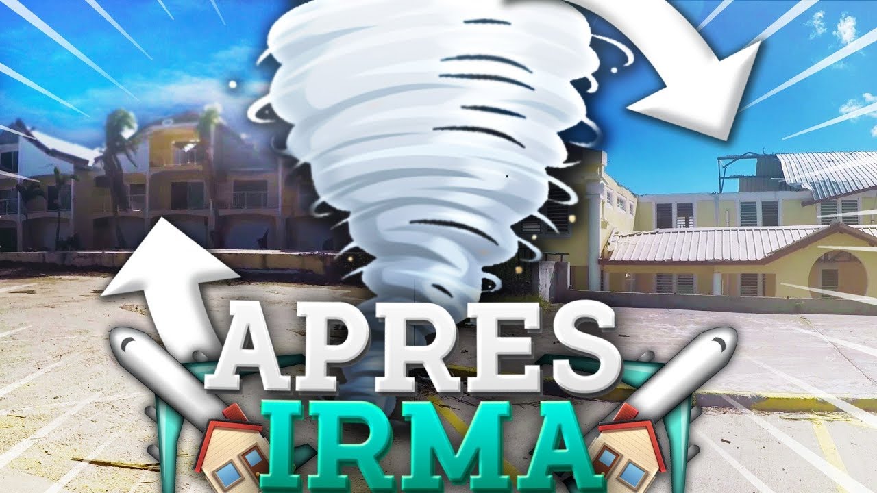 MON ÎLE APRÈS IRMA .. 😱 (ma maison, etc..) - SHAZEN IRL