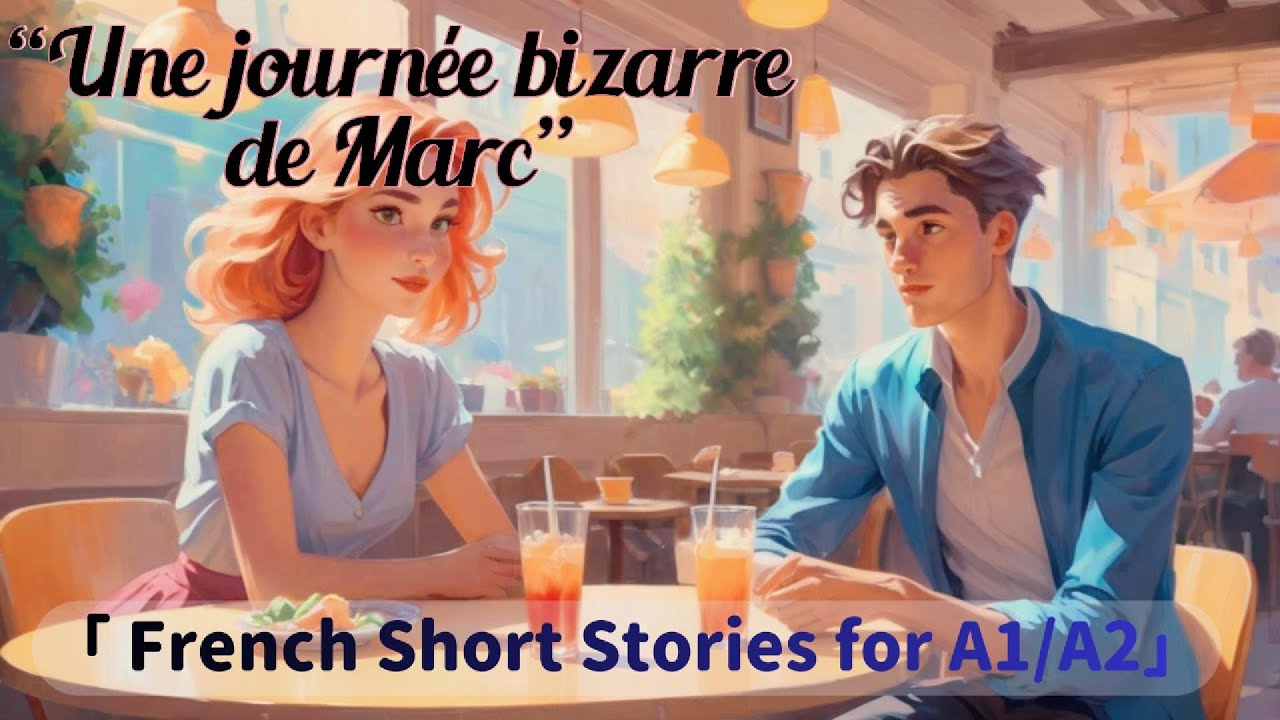 Marc's Weird Day | Easy French Short Story For Listening Practice (A1/A2) 📚