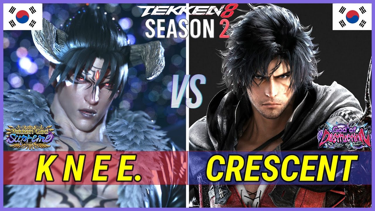 Tekken 8 (Ver.2.01) | Knee (Devil Jin) vs Crescent (Clive) Ranked Matches