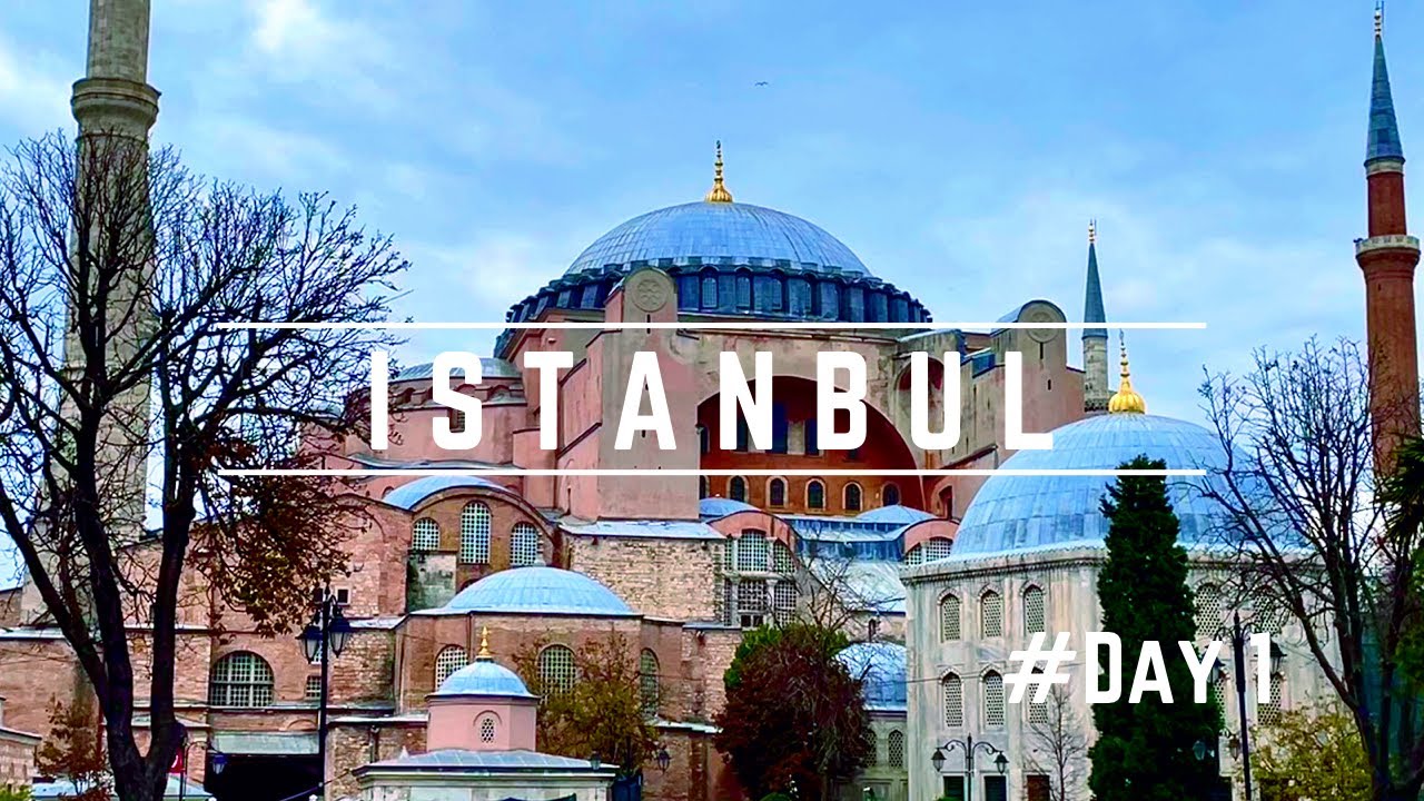 Istanbul (Day1) - Hagia Sophia, Blue Mosque, Sultanahmet Square & Hafiz Mustafa - Travel Vlog (#12)