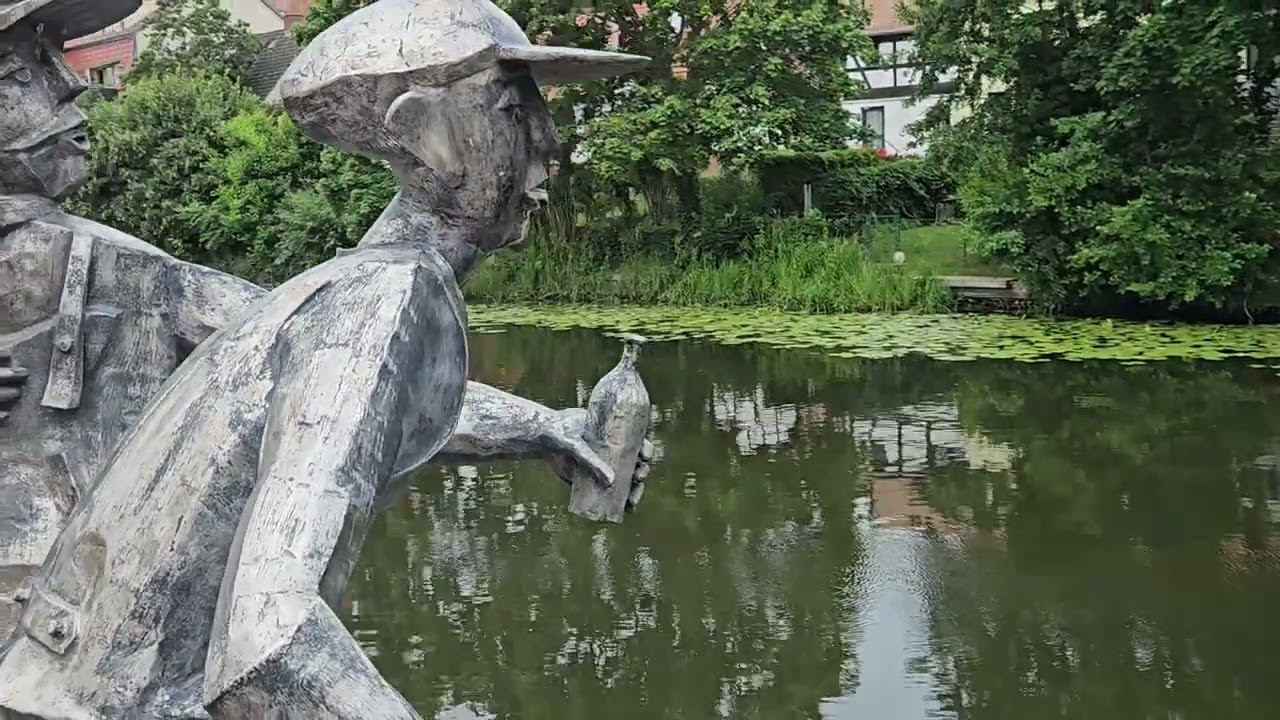 wandern in Berlin und Brandenburg  Teil 47,in Rathenow, zum Bismarckturm