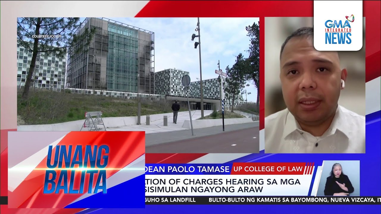 Panayam kay Assoc. Dean Paolo Tamase, UP College of Law | Unang Balita