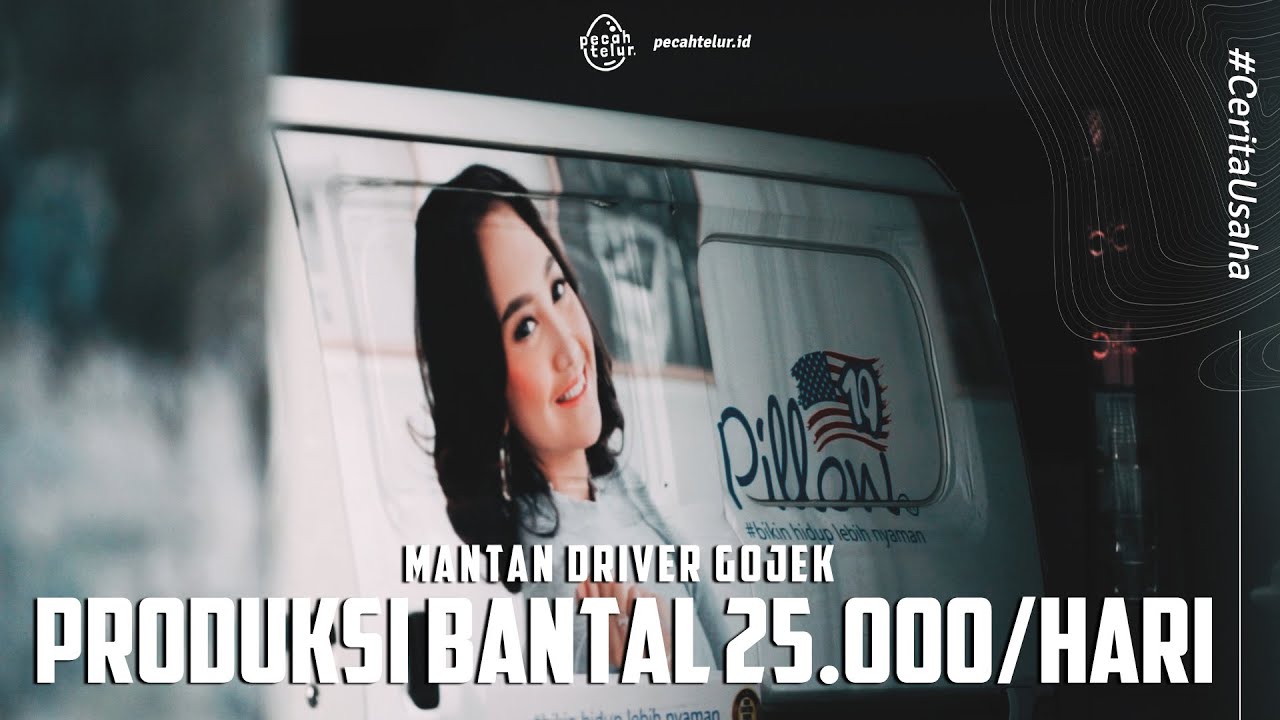 Pernah Digerebek Polisi, Mantan Gojek Jadi Juragan Bantal Guling (Home Living)!