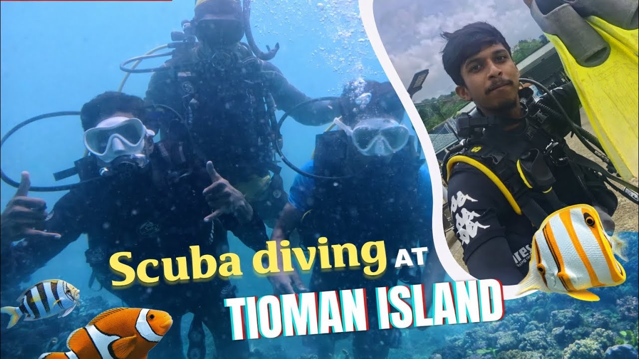 First Time Scuba Diving in Pulau Tioman 🇲🇾 | Unreal Experience🥹| Tamilpaiye | Lifeoftimothy |