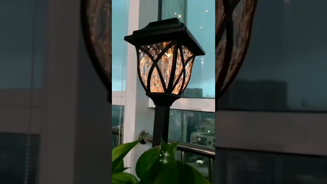 Solar Garden Lights Brighten Romantic Evenings#solarlight #outdoorlight #fohil