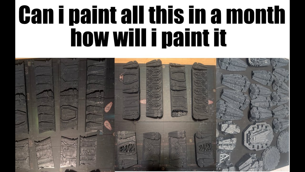 Working on the tomb world kill team terrain