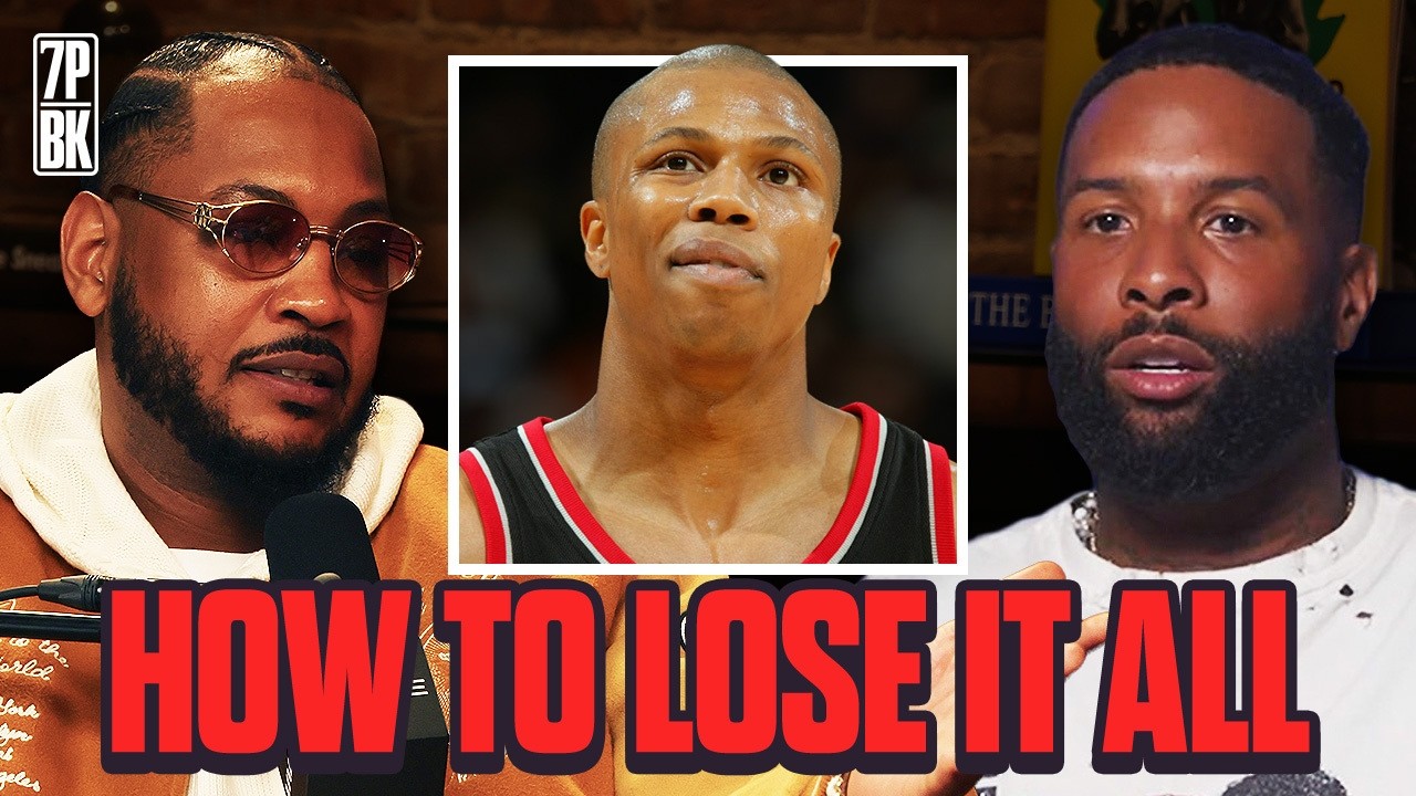 How Athletes Lose $100 Million | Carmelo Anthony & JR Smith Break Down How Athletes Go Broke
