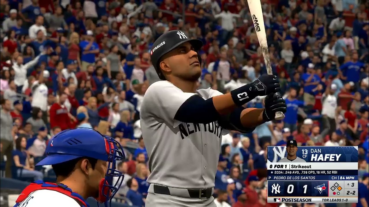 mlb the show 25 Blue Jays franchise wild card series vs the Yankees