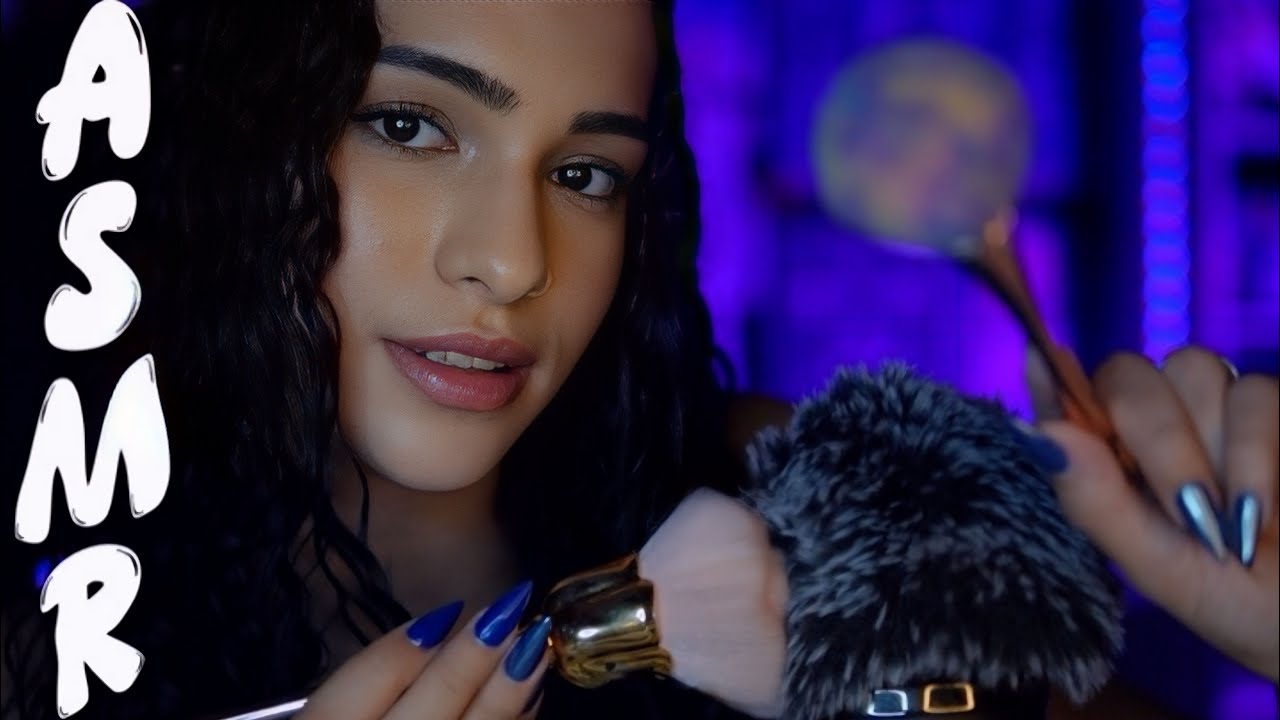ASMR INAUDÍVEL, PINCEL NA TELA, SONS DE BOCA E CAFUNÉ ☁️💤 PARA DORMIR IMEDIATAMENTE