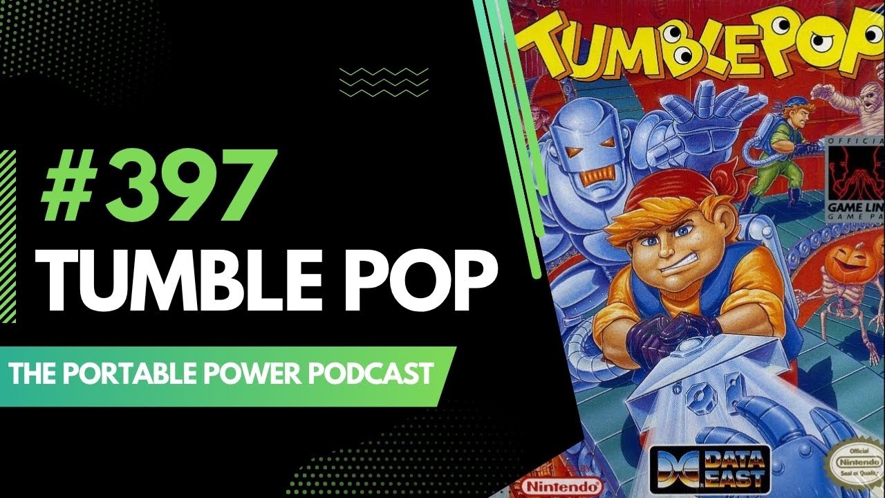ЭТА ИГРА ОТСТОЙ (НО В ХОРОШЕМ СЛОВЕ) - Tumble Pop - Обзоры Game Boy #397