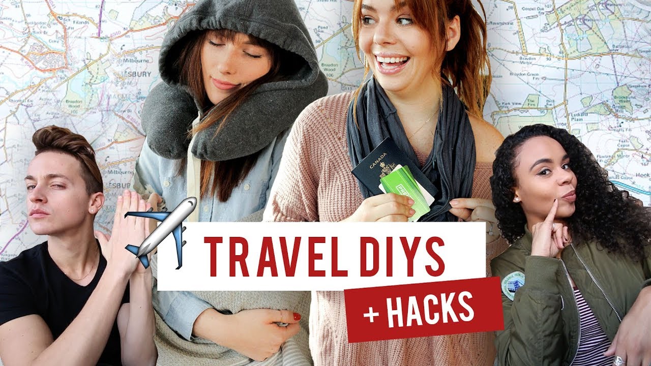 you asked for it: TRAVEL HACKS + DIYS you need for your next trip!