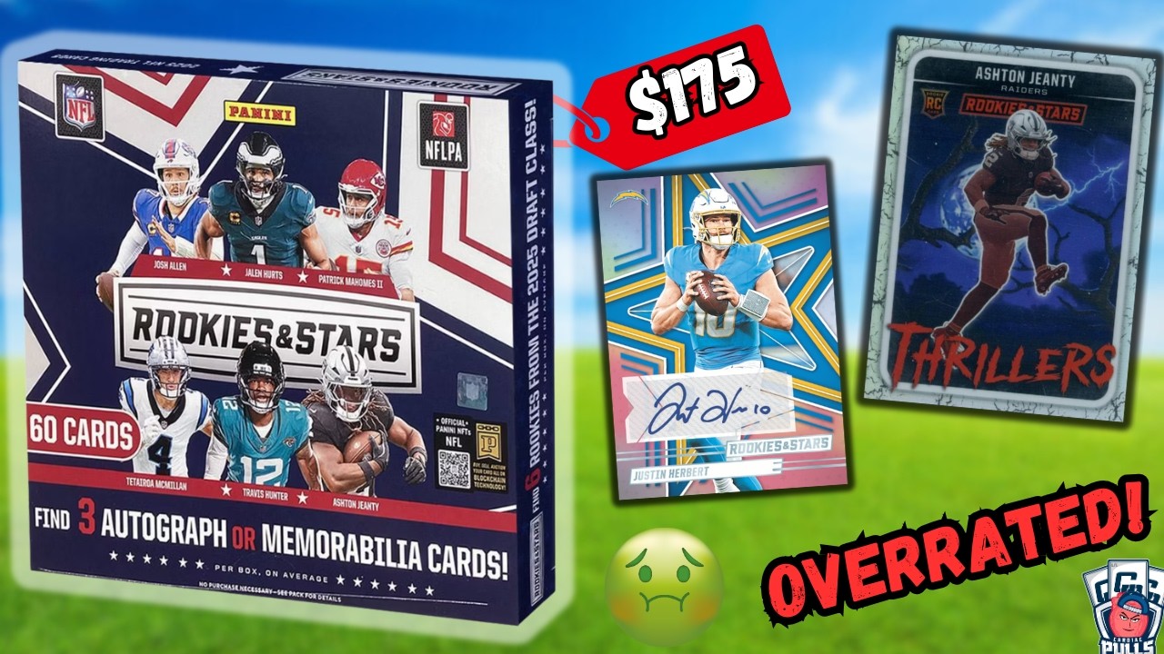THESE ARE WORTH $175?! 2025 Rookies and Stars Preferred Box Review!