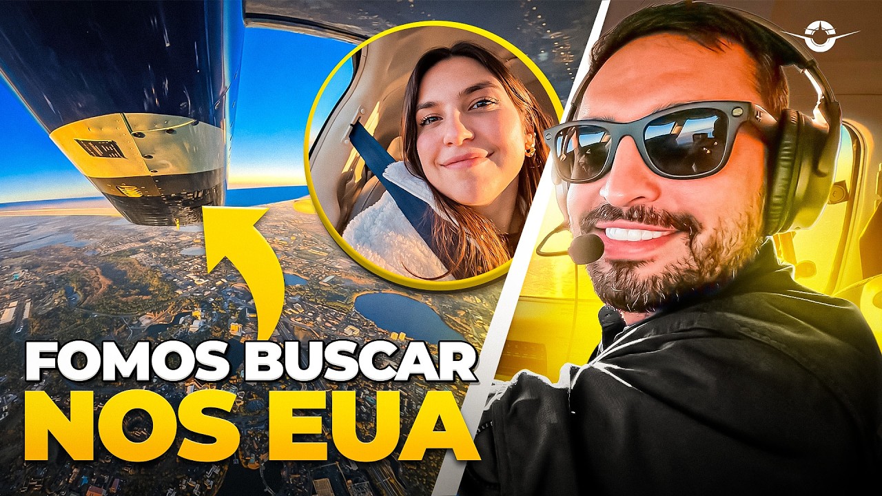 TRAZENDO UM AVIÃO DOS EUA PARA O BRASIL! 😱