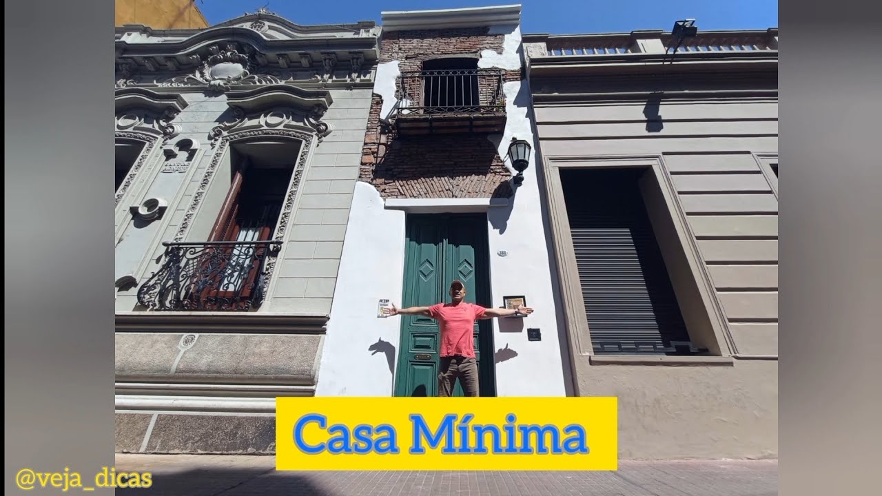 La Casa M&iacute;nima - o que fazer em San Telmo? Casa mais estreita de Buenos Aires e Feira de San Telmo