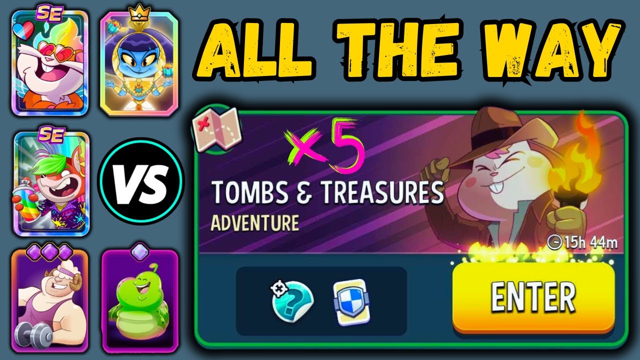 Adventure Tombs & Treasures! Arcade Man boosted | Match Masters