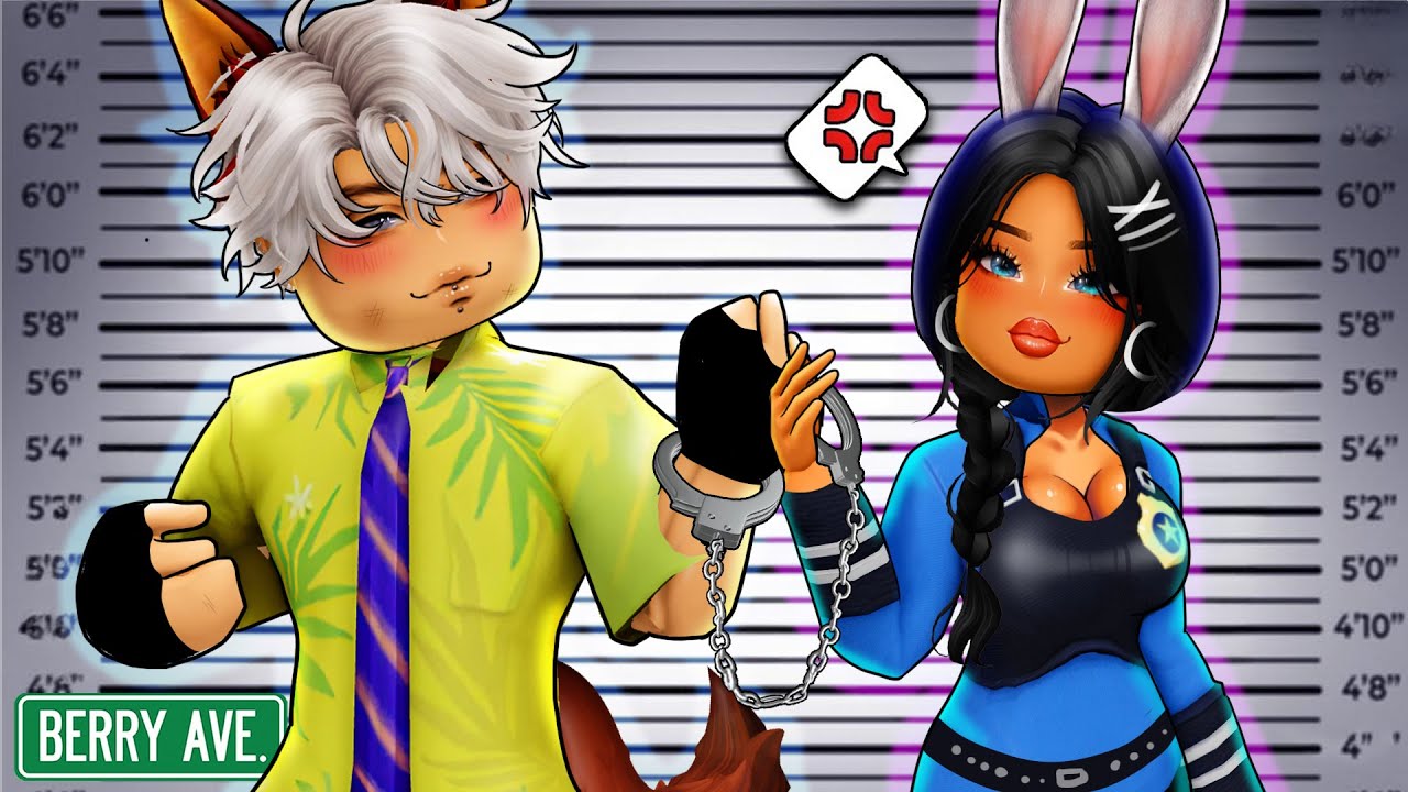 BAD BOY ENERMIES FELL IN LOVE With Me in ZOOTOPIA?! | Berry Avenue Story