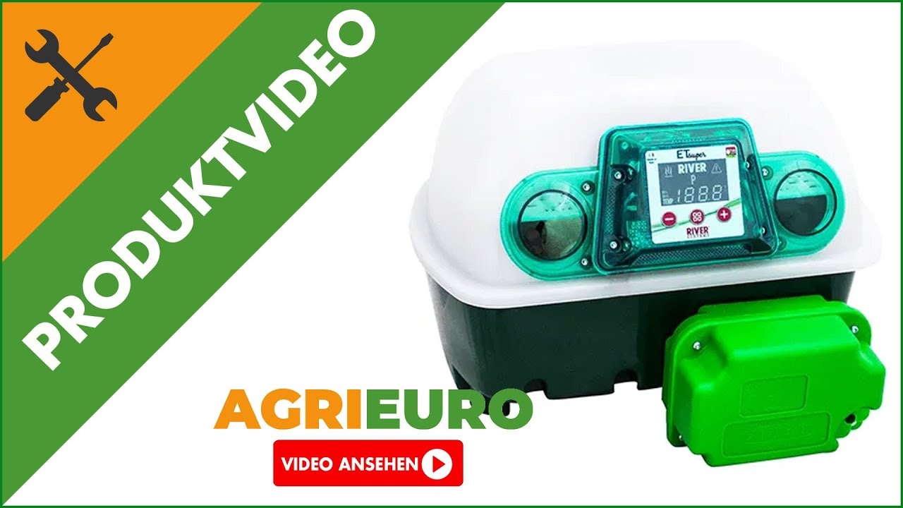 Produktvideo Automatische Brutmaschine für Eier RIVER SYSTEMS ET 12 SUPER