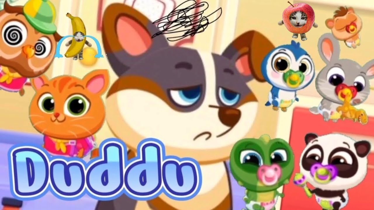 Bubbu characters frequently appear on Duddu's game screen❗🐶😺🐼🐷🐹🐵🐸#Bubbu #Duddu #BubbuSchool