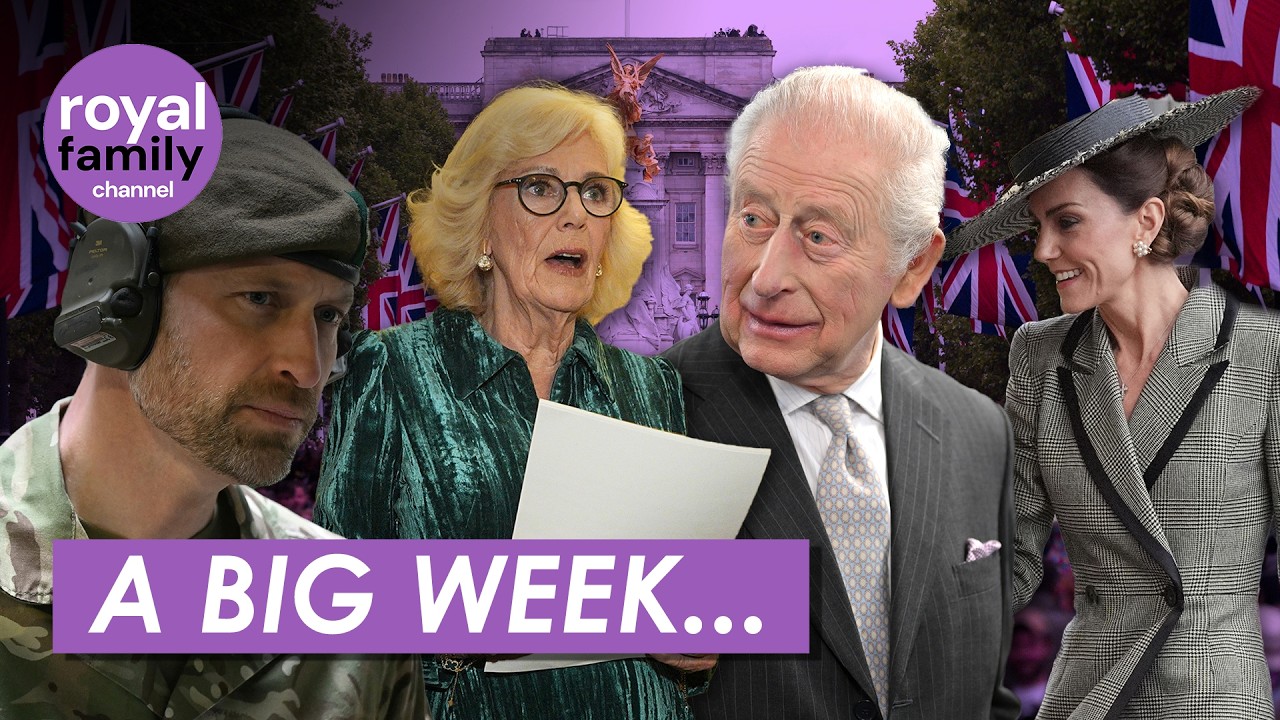 A Big Week For The Royal Family: Eden Project, Military Visits, Archbishop of Canterbury