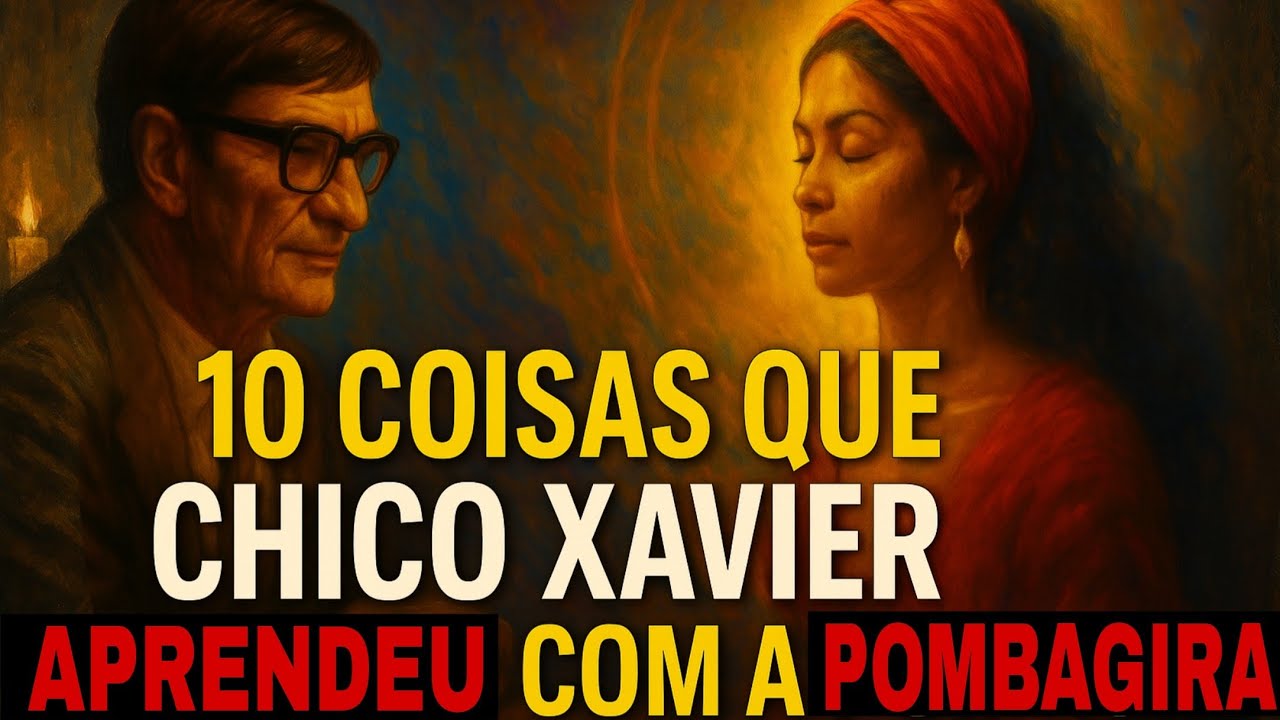 10 Incríveis coisas que CHICO XAVIER aprendeu com a POMBAGIRA