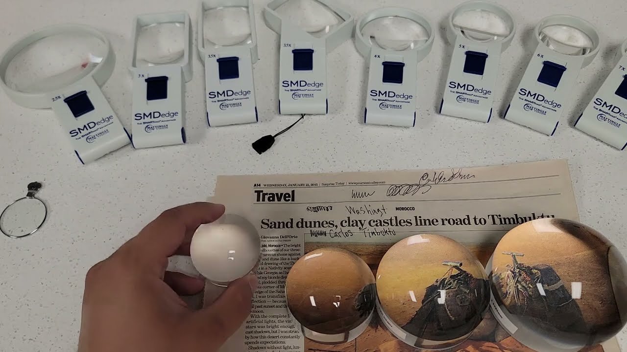 Intro to Optical Magnification for the Blind (or Visually Impaired)