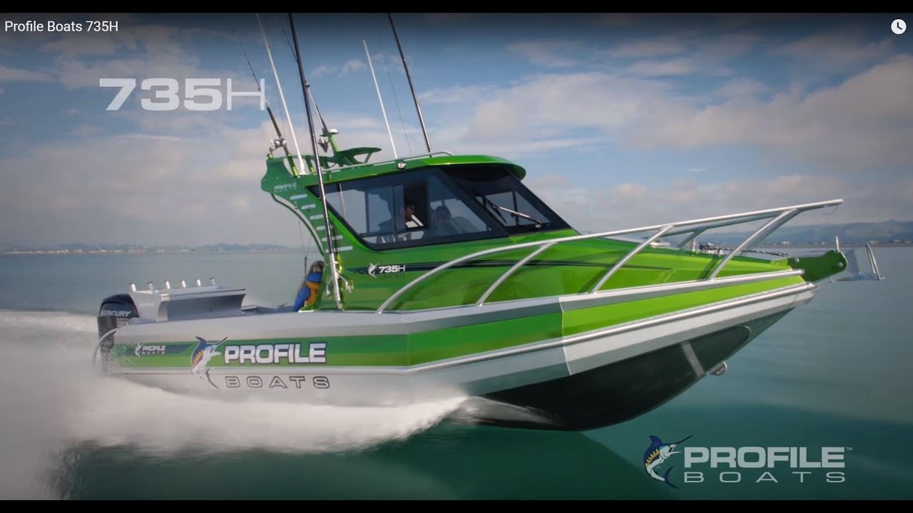 Profile Boats 735H Aluminium Fishing Plate Boat Australia NZ