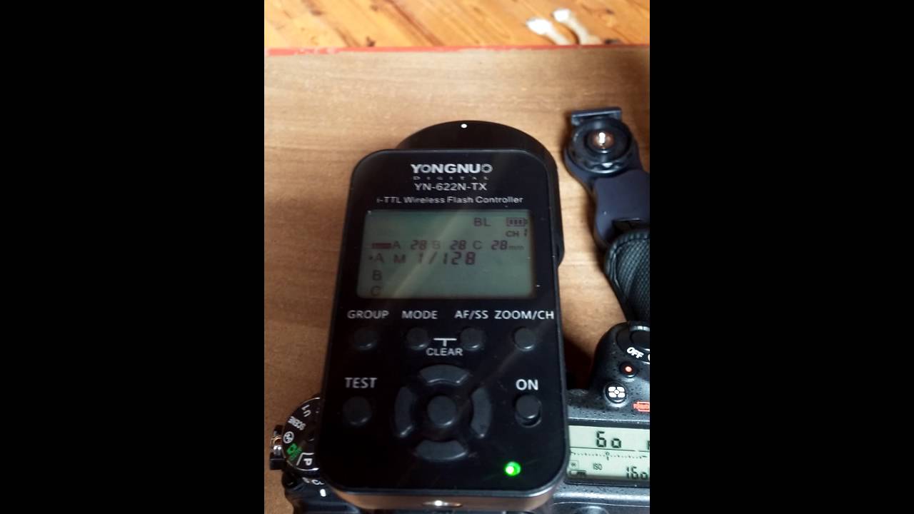 YONGNUO 568EX FLASH. 622N TX.  622N. For NIKON