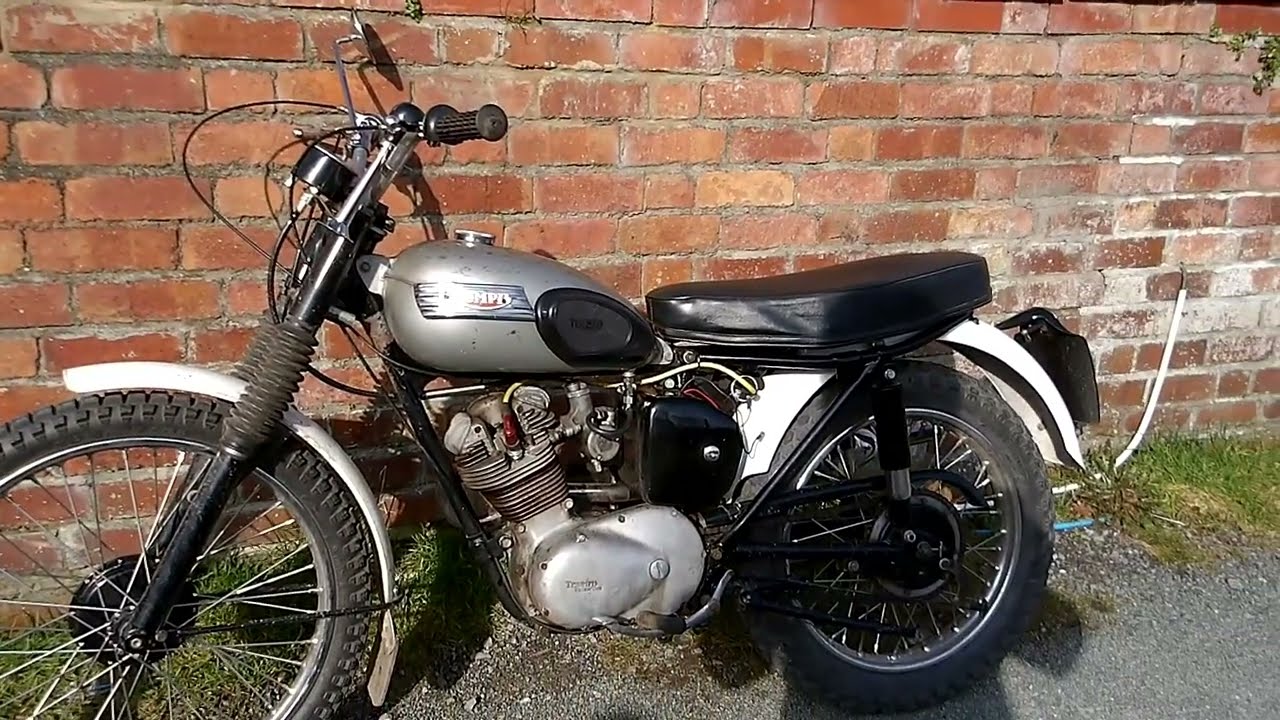 Triumph Scrambles Cub replica - Amal 376 Monobloc back on - will it work? Test ride to see.