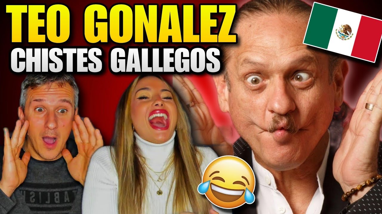 🇪🇸 ESPAÑOLES REACCIONAN a CHISTES de GALLEGOS de TEO GONZALEZ 🇲🇽🤣 *MURIERON de RISA*