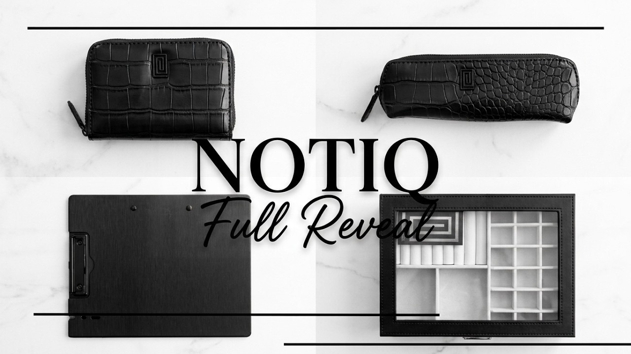 ✨ NOTIQ Elegant Lifestyle Box | The 2-in-1 Series ✨ - Luxe Office Collection