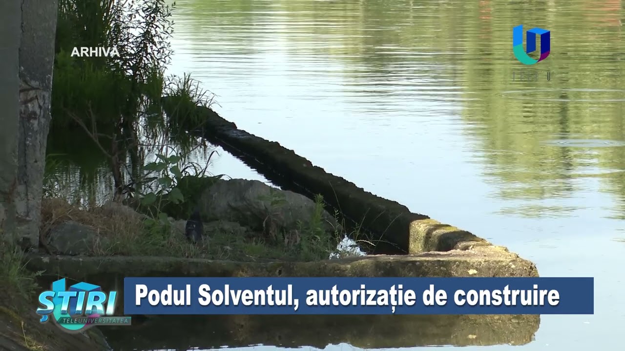 Podul Solventul, autorizație de construire
