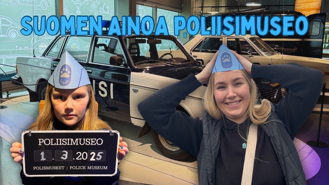 Käydään Suomen AINOASSA poliisimuseossa