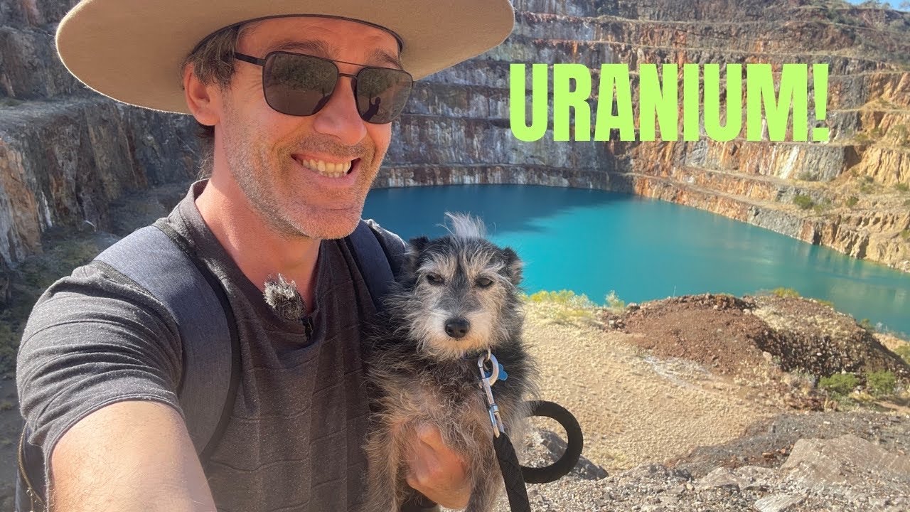 Man visits Uranium Mine (and ghost town)- Mary Kathleen, Queensland.