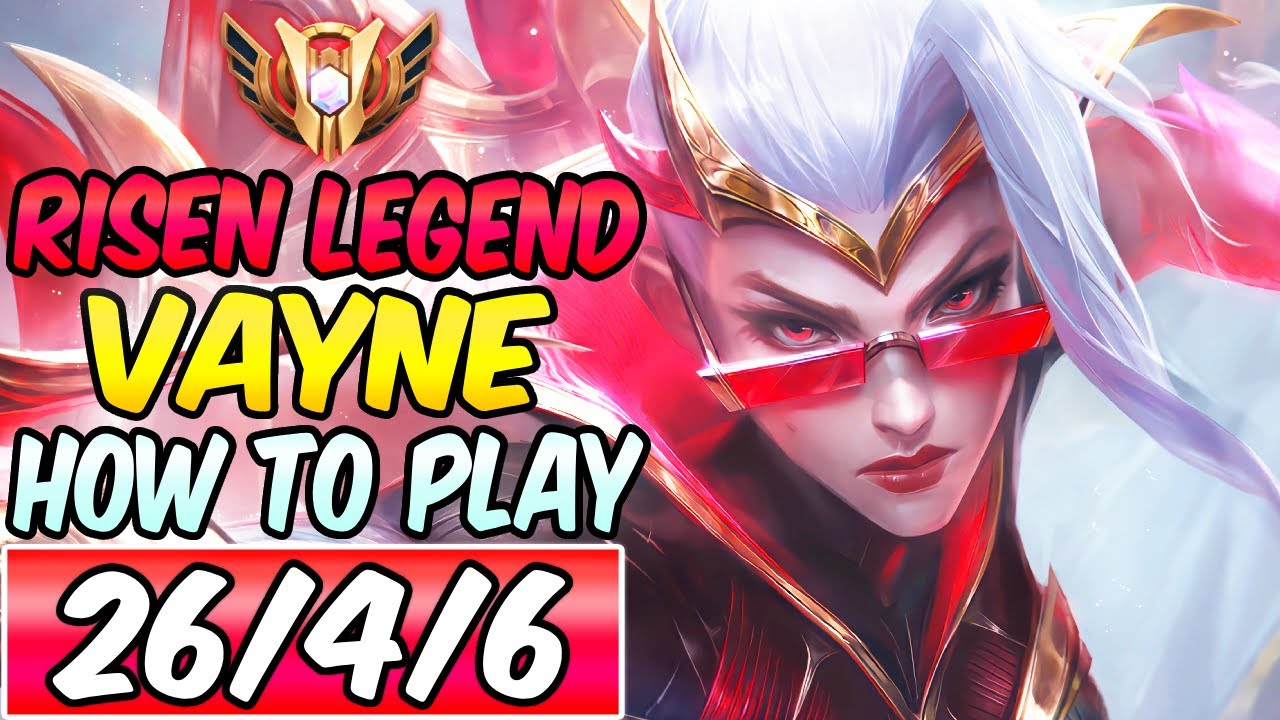 S+ КАК ИГРАТЬ ЗА ВЕЙН: РУКОВОДСТВО ПО СТРЕЛКЕ И КЭРРИ - RIEN LEGEND VAYNE | Лучшая сборка и руны ...