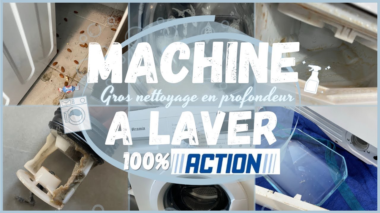 LA MACHINE À LAVER DE LA HONTE | COMMENT NETTOYER SON LAVE LINGE ? | ASTUCE 100% ACTION 🧼