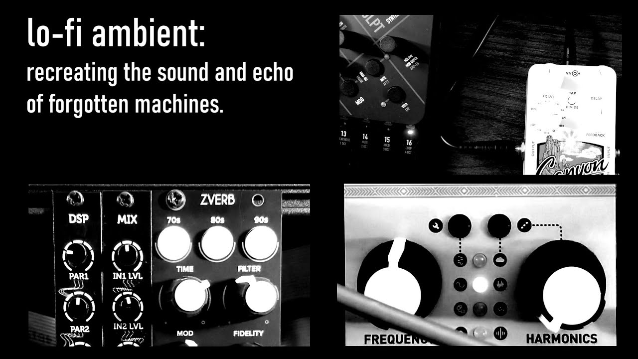 Lo-Fi Ambient: Recreating the Sound and Echo of Forgotten Machines