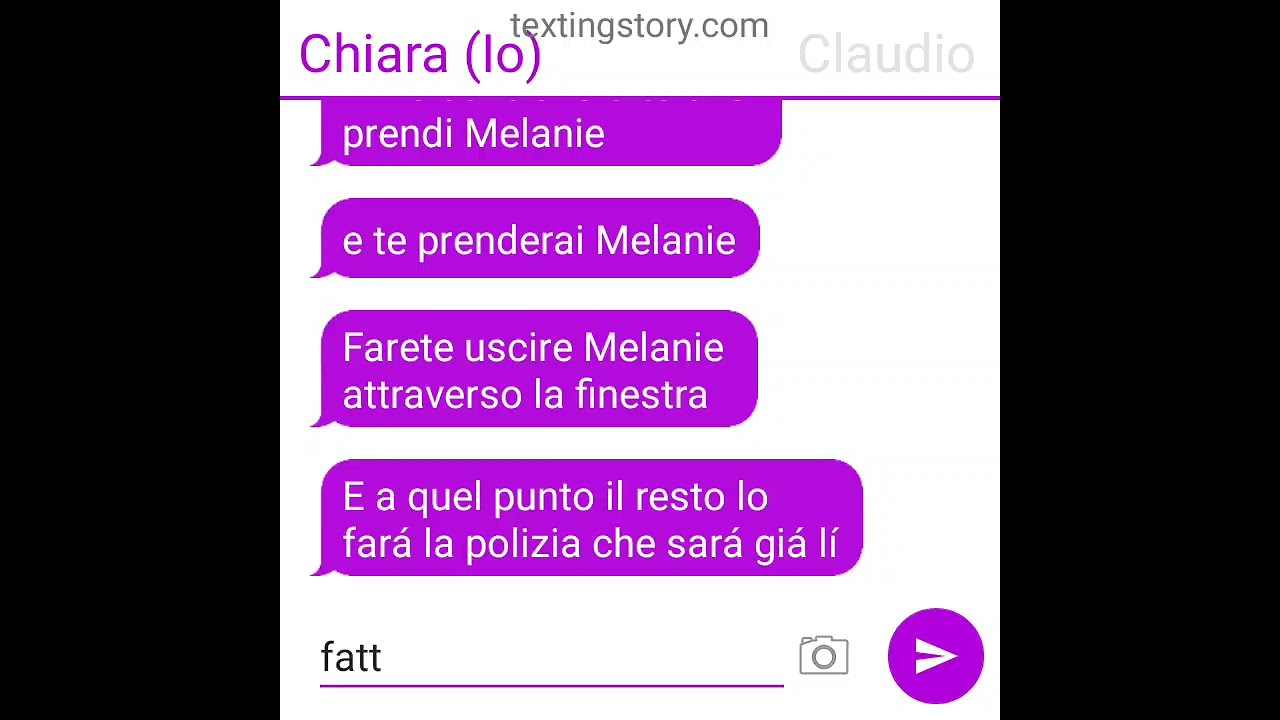 Chat tra Claudio e Candy! 💙💖