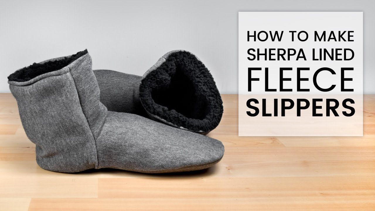 How to Make Slippers
